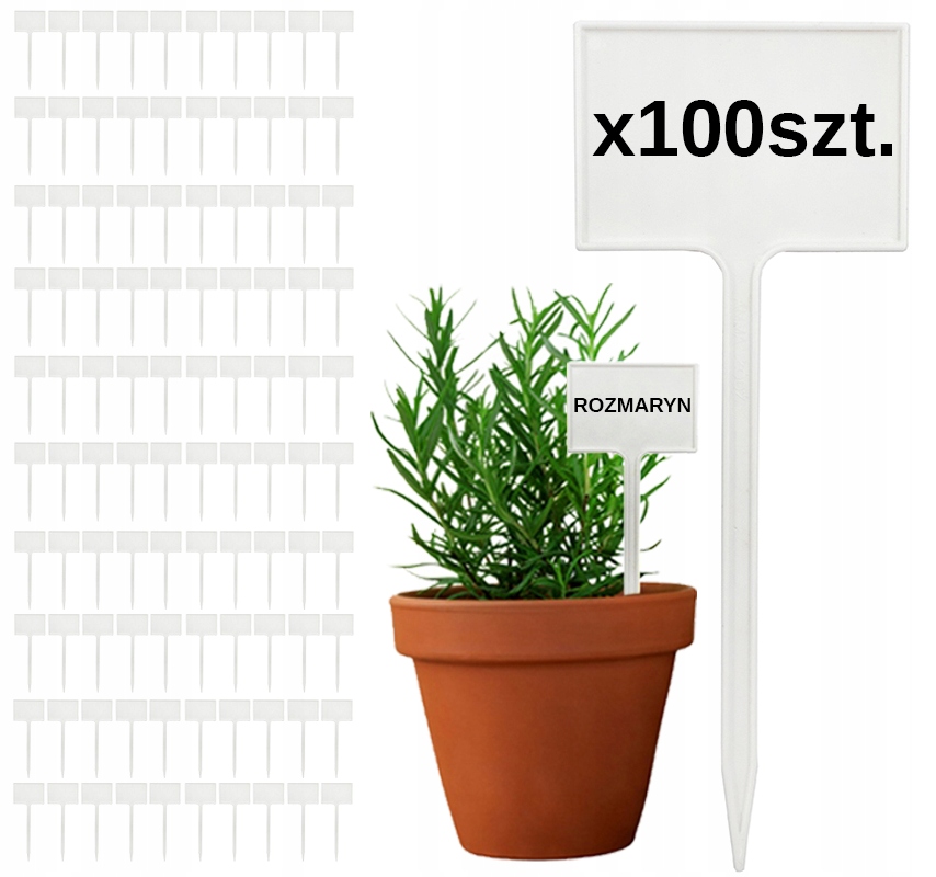 Záhradné etikety Rolmarket NR7 4x6cm 100ks